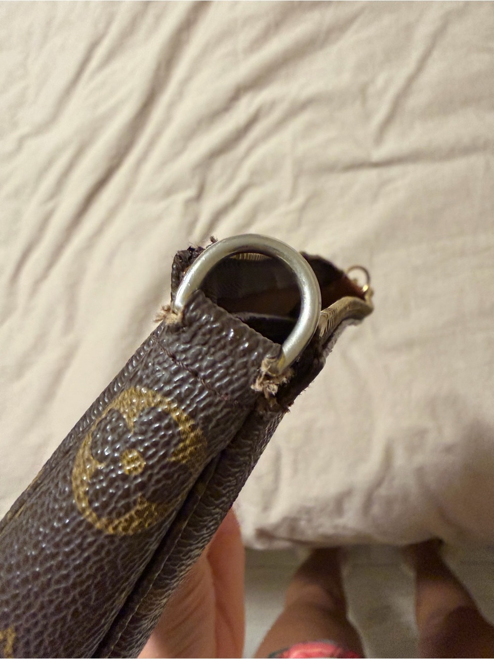 Louis Vuitton Brown Monogram pochette - Picture 8 of 9